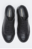 SBU - Strategic Business Unit - Classic Mid Top Sneakers In Black Calf-Skin Leather