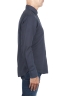 SBU 02900_2020AW Camisa de sarga de algodón azul marino 03