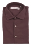 SBU 02903_2020AW Dark red cotton twill shirt 06