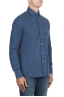 SBU 02905_2020AW Indigo cotton twill shirt 02