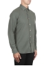 SBU 02909_2020AW Camisa de sarga de algodón verde 02