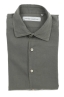 SBU 02909_2020AW Green cotton twill shirt 06