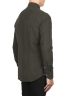 SBU 02915_2020AW Classic green cotton flannel shirt 04