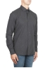 SBU 02916_2020AW Plain soft cotton grey flannel shirt 02