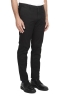 SBU 02922_2020AW Pantalones chinos clásicos en algodón elástico negro 02