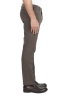 SBU 02924_2020AW Pantalones chinos clásicos en algodón elástico marrón 03
