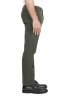SBU 02926_2020AW Pantalones chinos clásicos en algodón elástico verde 03