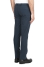 SBU 02928_2020AW Classic chino pants in blue stretch cotton 04