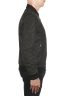 SBU 02942_2020AW Black nubuck leather lined bomber jacket 03