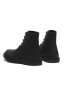 SBU 02955_2020AW Classic high top desert boots in black waxed calfskin leather 03