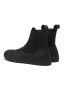 SBU 02962_2020AW Classic elastic sided boots in grey nubuck calfskin leather 03