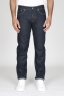 SBU - Strategic Business Unit - Jeans Cimosa Cotone Puro Indaco Denim Giapponese Lavato Blue