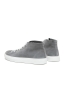 SBU 02969_2020AW Grey mid top lace up sneakers in suede leather 03
