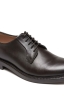 SBU 02976_2020AW Brown lace-up plain calfskin derbies with leather sole 06
