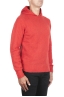SBU 02981_2020AW Orange cashmere and wool blend hooded sweater 02
