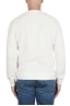 SBU 02985_2020AW White cashmere and wool blend crew neck sweater 05