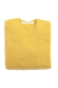 SBU 02987_2020AW Jersey amarillo de cachemir y mezcla de lana con cuello redondo 06