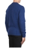 SBU 02988_2020AW Jersey azul de cachemir y mezcla de lana con cuello redondo 04