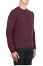 SBU 02989_2020AW Red cashmere and wool blend crew neck sweater 02