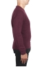 SBU 02989_2020AW Red cashmere and wool blend crew neck sweater 03