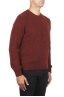 SBU 02991_2020AW Red alpaca and wool blend crew neck sweater 02