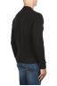 SBU 02996_2020AW Melange brown wool and cashmere blend crew neck sweater 04