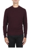 SBU 02999_2020AW Red wool and cashmere blend crew neck sweater 01