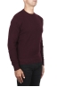 SBU 02999_2020AW Red wool and cashmere blend crew neck sweater 02