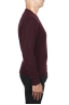 SBU 02999_2020AW Red wool and cashmere blend crew neck sweater 03