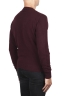 SBU 02999_2020AW Red wool and cashmere blend crew neck sweater 04