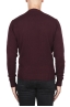 SBU 02999_2020AW Red wool and cashmere blend crew neck sweater 05