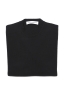 SBU 03000_2020AW Black wool and cashmere blend crew neck sweater 06