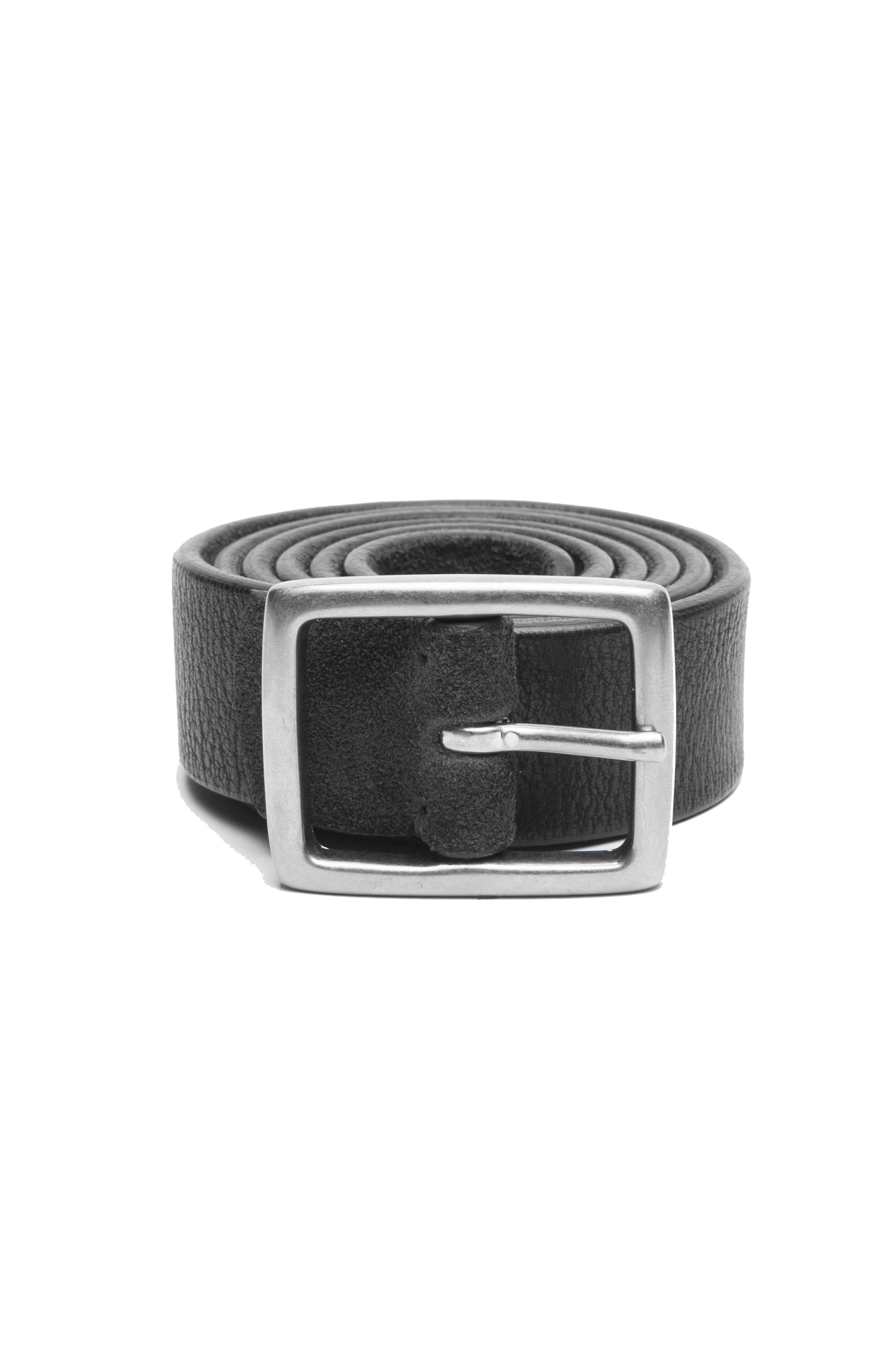 SBU 03009_2020AW Reversible brown and black leather belt 1.2 inches 01