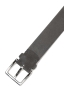SBU 03010_2020AW Grey calfskin suede belt 1.4 inches  04