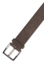 SBU 03012_2020AW Brown calfskin suede belt 1.4 inches  03