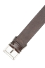 SBU 03027_2020AW Brown bullhide leather belt 1.4 inches 04