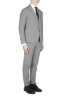 SBU 03052_2020AW Blazer y pantalón de traje deportivo de algodón gris 02