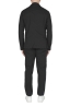 SBU 03061_2020AW Chaqueta y pantalón de traje deportivo de algodón negro 03