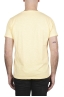 SBU 03065_2020AW T-shirt à col rond en coton flammé jaune 05