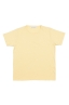 SBU 03065_2020AW Flamed cotton scoop neck t-shirt yellow 06