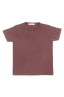 SBU 03069_2020AW T-shirt à col rond en coton flammé rouge brique 06