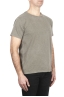 SBU 03070_2020AW Flamed cotton scoop neck t-shirt olive green 02