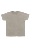 SBU 03070_2020AW Flamed cotton scoop neck t-shirt olive green 06