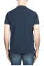 SBU 03074_2020AW T-shirt classique en coton piqué bleu marine 05