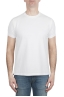 SBU 03075_2020AW T-shirt classique en coton piqué blanc 01
