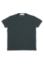 SBU 03076_2020AW T-shirt classique en coton piqué vert 06
