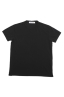 SBU 03077_2020AW T-shirt classique en coton piqué noir 06