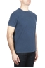 SBU 03078_2020AW Camiseta clásica de piqué de algodón azul 02