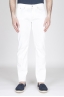 SBU - Strategic Business Unit - White Overdyed Stretch Bull Denim Jeans