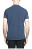 SBU 03078_2020AW Camiseta clásica de piqué de algodón azul 05